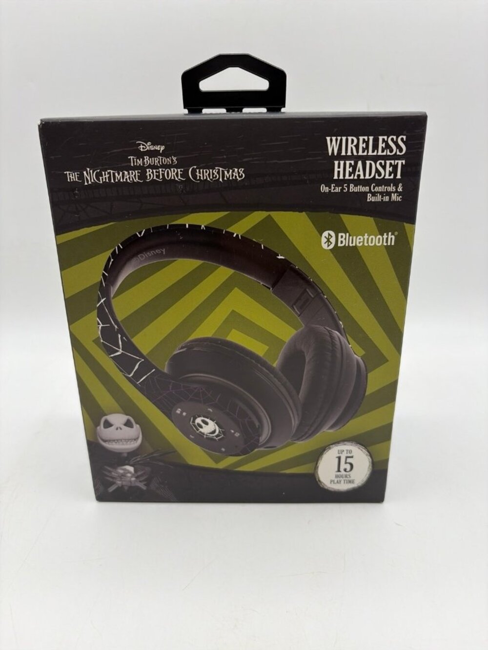 Disney Nightmare before Christmas Wireless Headset Head Phones Bluetooth New